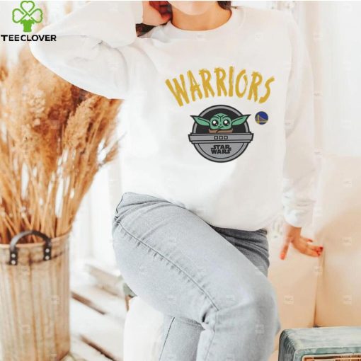 Star Wars baby yoda Golden State Warriors logo hoodie, sweater, longsleeve, shirt v-neck, t-shirt