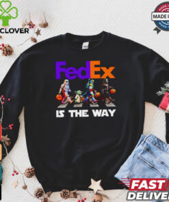 Star Wars characters FedEx is the way Halloween shirt