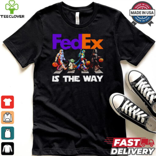 Star Wars characters FedEx is the way Halloween shirt