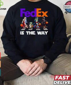 Star Wars characters FedEx is the way Halloween shirt