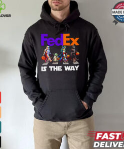 Star Wars characters FedEx is the way Halloween shirt
