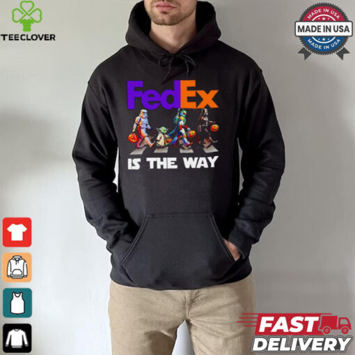 Star Wars characters FedEx is the way Halloween shirt