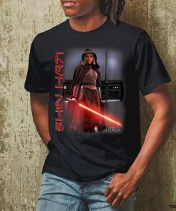 Star Wars_ Ahsoka Shin Hati Orange Lightsaber Jedi Poster T Shirt