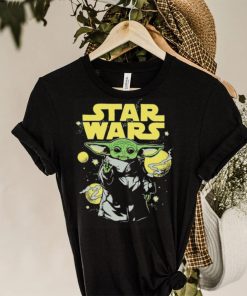 Star wars master Yoda celestial yellow tones shirt