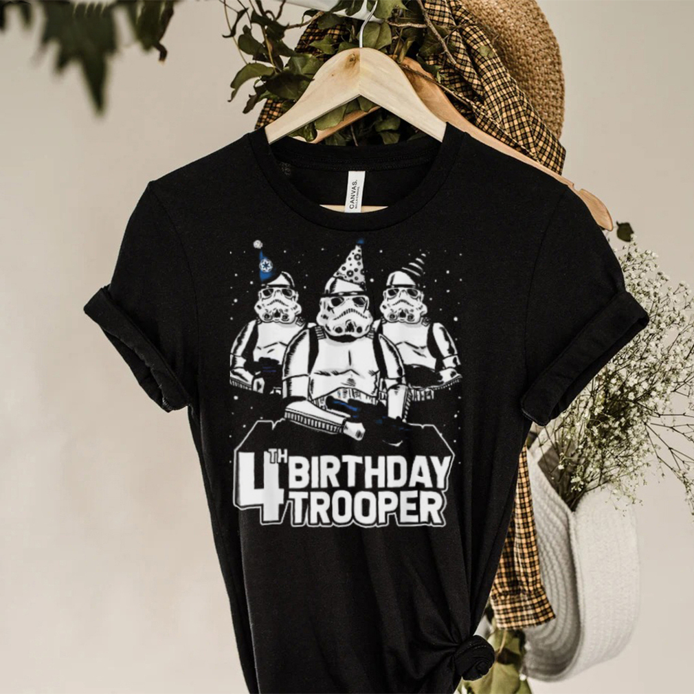 Star wars stormtrooper party hats trio 4th birthday trooper shirt