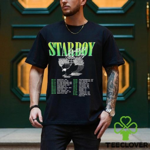 Starboy N America Tour Timeline Fan Gifts Classic T Shirt