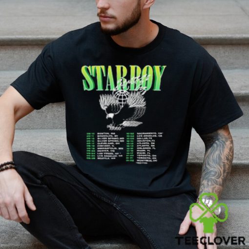 Starboy N America Tour Timeline Fan Gifts Classic T Shirt