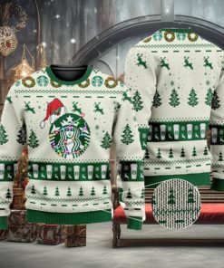 Starbucks Coffee 3D All Over Printed Ugly Christmas Sweater Christmas Gift For Family