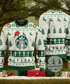 Starbucks Coffee 3D All Over Printed Ugly Christmas Sweater Christmas Gift For Family