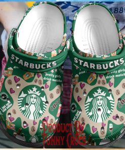 Starbucks Valentines Day Crocs