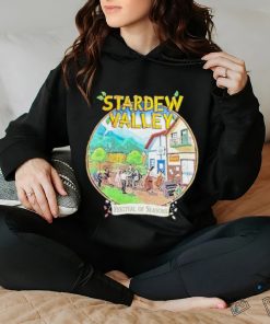 Stardew Valley Festival Of Seasons Tour Black T shirt