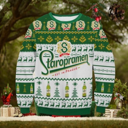 Staropramen Christmas Ugly Sweater Christmas Gift For Men And Women