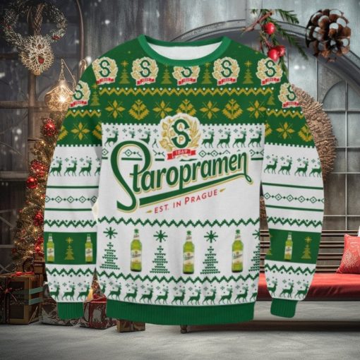 Staropramen Christmas Ugly Sweater Christmas Gift For Men And Women