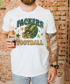 Stars Packers Football Helmet Shirt