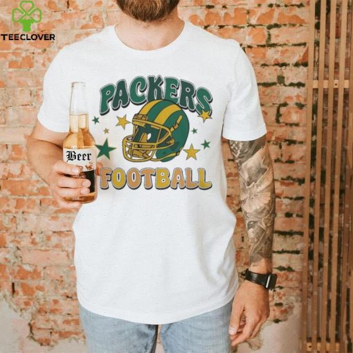 Stars Packers Football Helmet Shirt