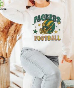 Stars Packers Football Helmet Shirt