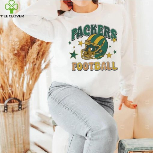 Stars Packers Football Helmet Shirt