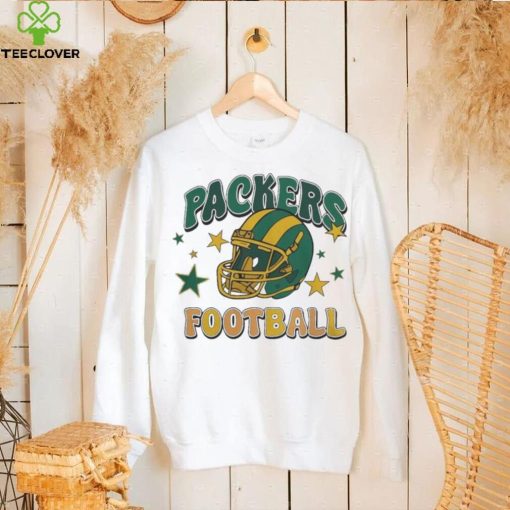 Stars Packers Football Helmet Shirt