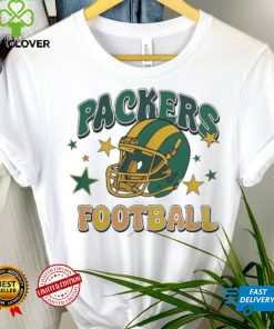 Stars Packers Football Helmet Shirt