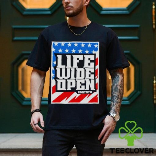 Stars and stripes life wide open hoodie, sweater, longsleeve, shirt v-neck, t-shirt