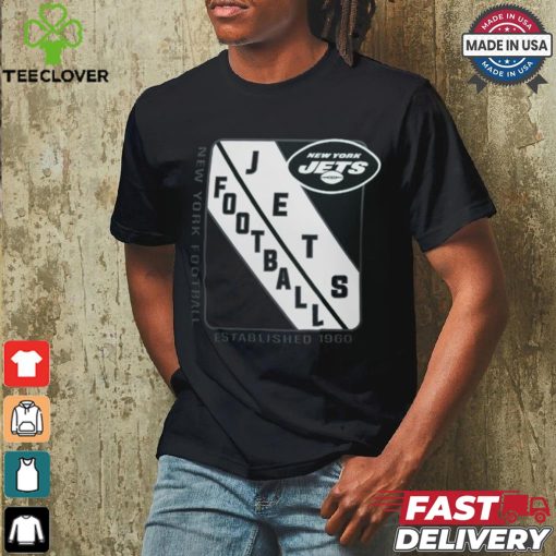 Starter Green New York Jets Shield T Shirt