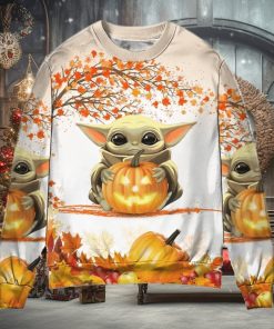 Starwars Baby Yoda Tricks Or Treat Ugly Christmas Sweater