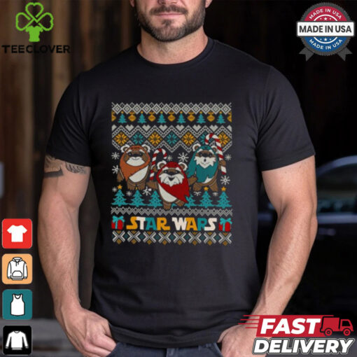 Starwars Ewoks Christmas Lights Shirt