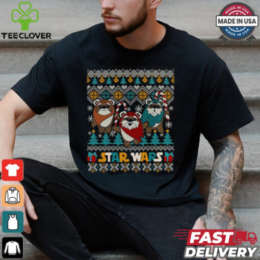 Starwars Ewoks Christmas Lights Shirt