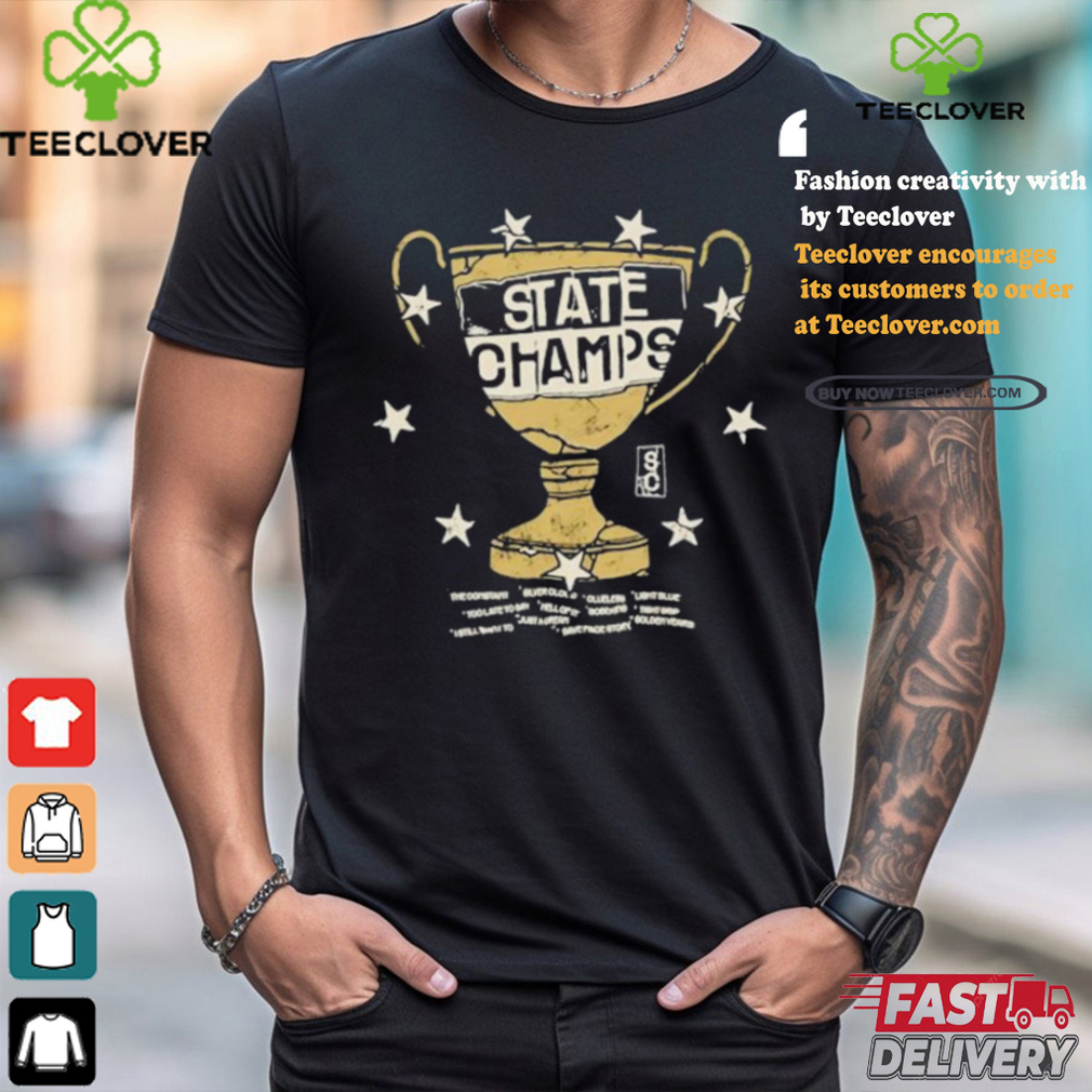 State Champs Trophy Star T Shirts State Champs Trophy Star T Shirts