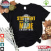 Offical Notre Dame Fighting Irish College Football Playoff 2025 Orange Bowl Champions Victory Ahead Shirt