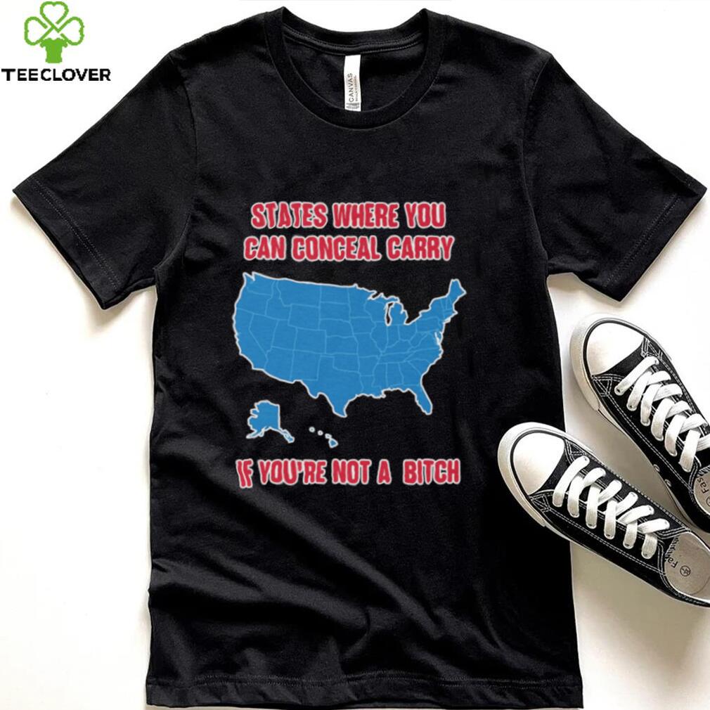 States Where You Can Conceal Carry Sweatshirt States Where You Can Conceal Carry Sweatshirt