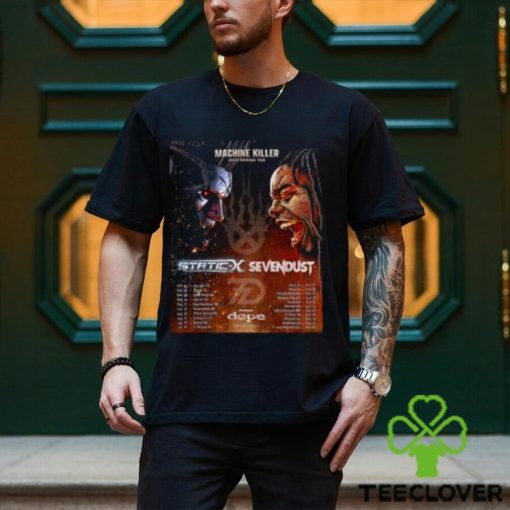 Static X And Sevendust – The Sylvee 2024 Merch, Sevendust & Static X Announce Winter 2024 Tour Dates Shirt