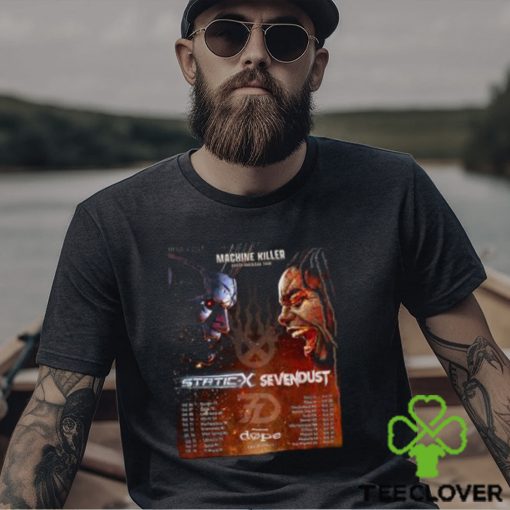 Static X And Sevendust – The Sylvee 2024 Merch, Sevendust & Static X Announce Winter 2024 Tour Dates Shirt
