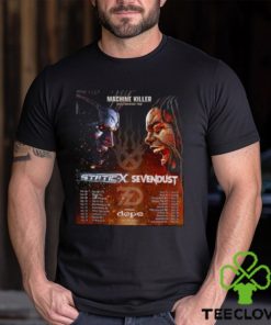 Static X And Sevendust – The Sylvee 2024 Merch, Sevendust & Static X Announce Winter 2024 Tour Dates Shirt