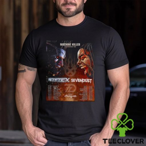 Static X And Sevendust – The Sylvee 2024 Merch, Sevendust & Static X Announce Winter 2024 Tour Dates Shirt