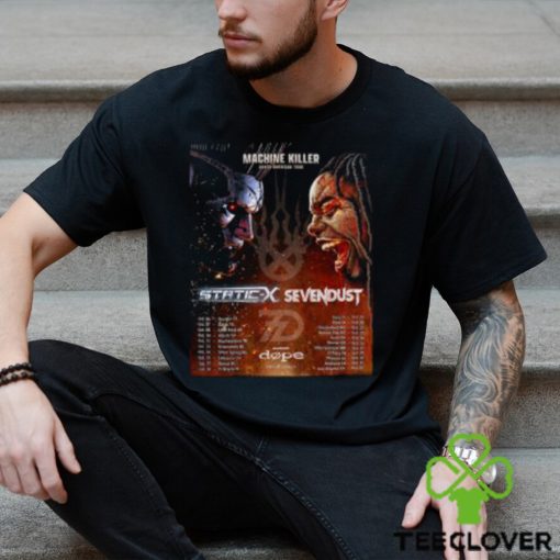 Static X And Sevendust – The Sylvee 2024 Merch, Sevendust & Static X Announce Winter 2024 Tour Dates Shirt