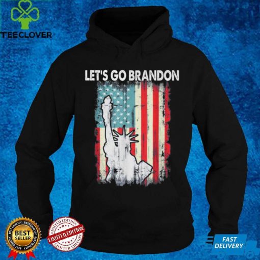 Statue of Liberty Lets Go Brandon American flag 2021 T Shirt