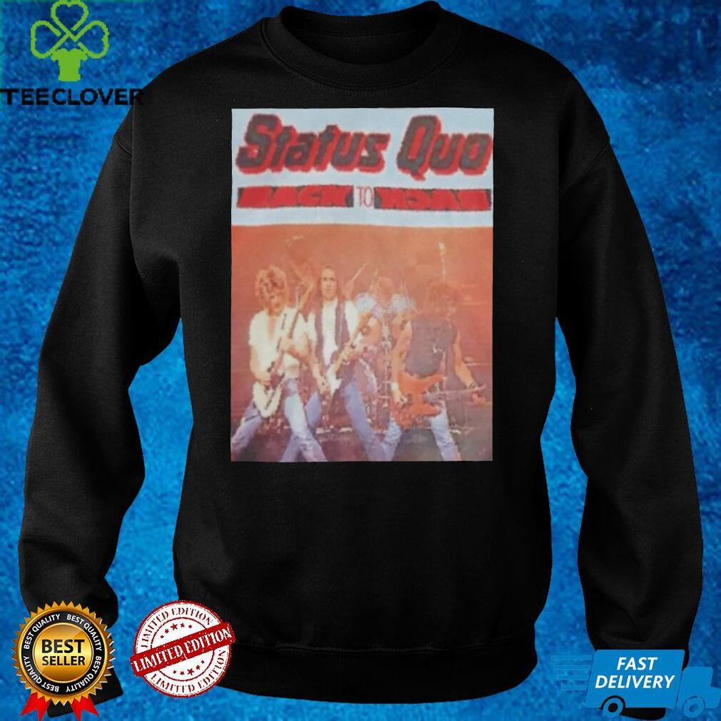 Status Quo Back to Back Album Shirt