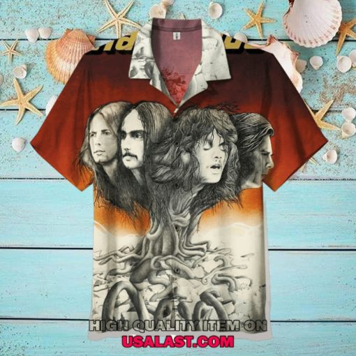 Status Quo Rock Band Unisex Hawaiian Shirt