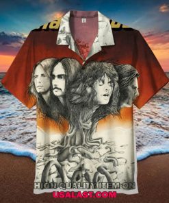 Status Quo Rock Band Unisex Hawaiian Shirt