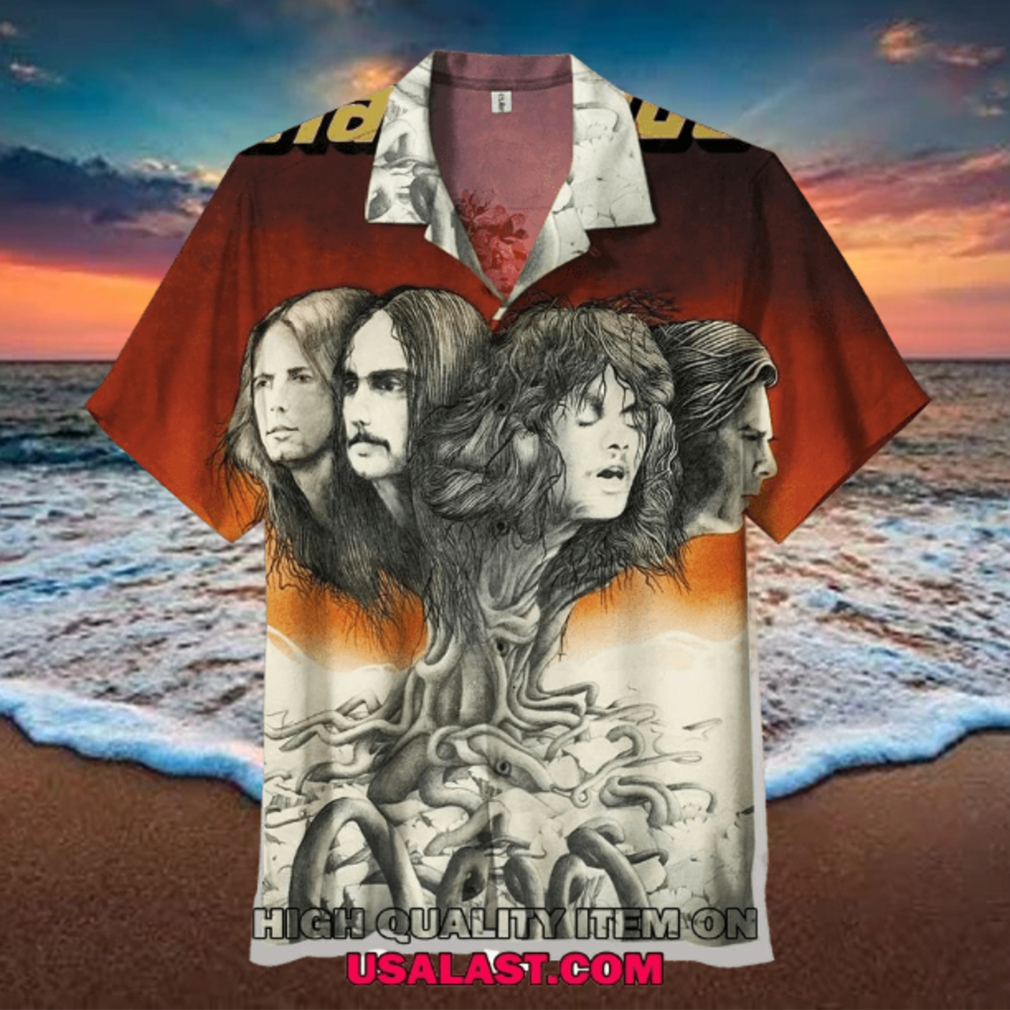 Status Quo Rock Band Unisex Hawaiian Shirt Status Quo Rock Band Unisex Hawaiian Shirt