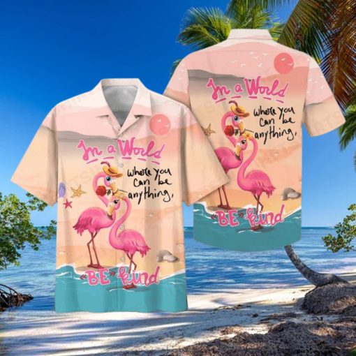 Stay Cool And Trendy With Flamingo Hawaiian Shirts