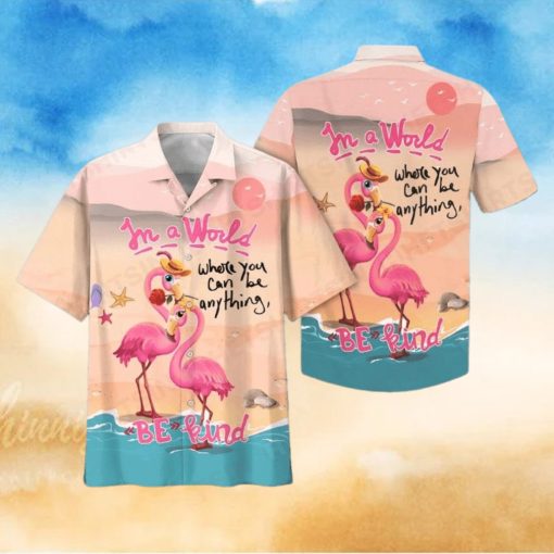 Stay Cool And Trendy With Flamingo Hawaiian Shirts