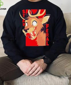 Stay Feral Toothy Deer Shirt