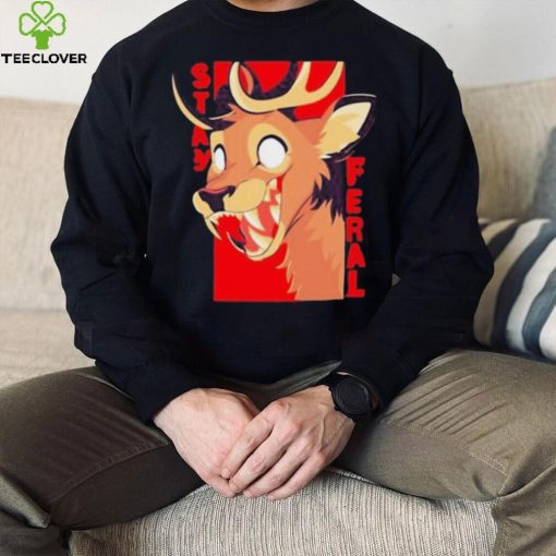 Stay Feral Toothy Deer Shirt