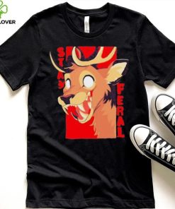 Stay Feral Toothy Deer Shirt
