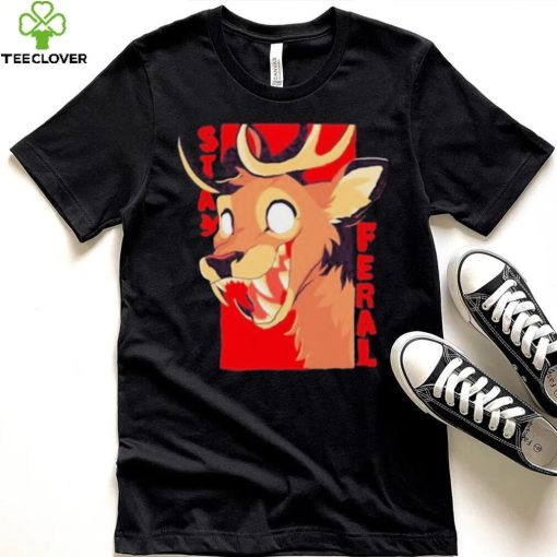 Stay Feral Toothy Deer Shirt