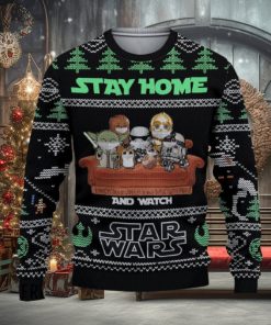Stay Home Star Wars Ugly Christmas Sweater For Men And Women