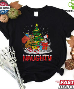 Stay Naughty Christmas T Shirt