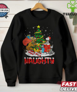 Stay Naughty Christmas T Shirt